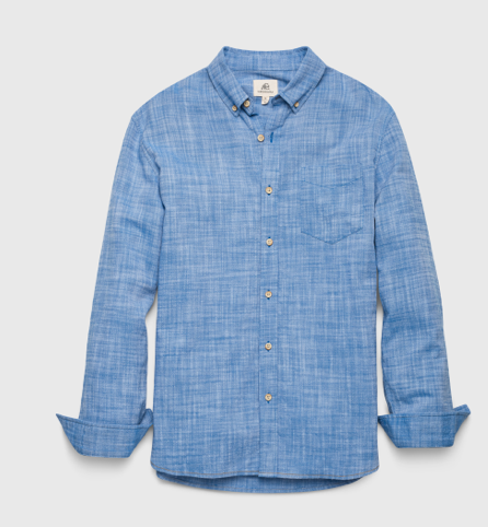 The Brian Slub Solid - Blue