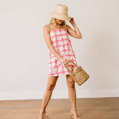 Pink Lemonade Tile Grotto Dress