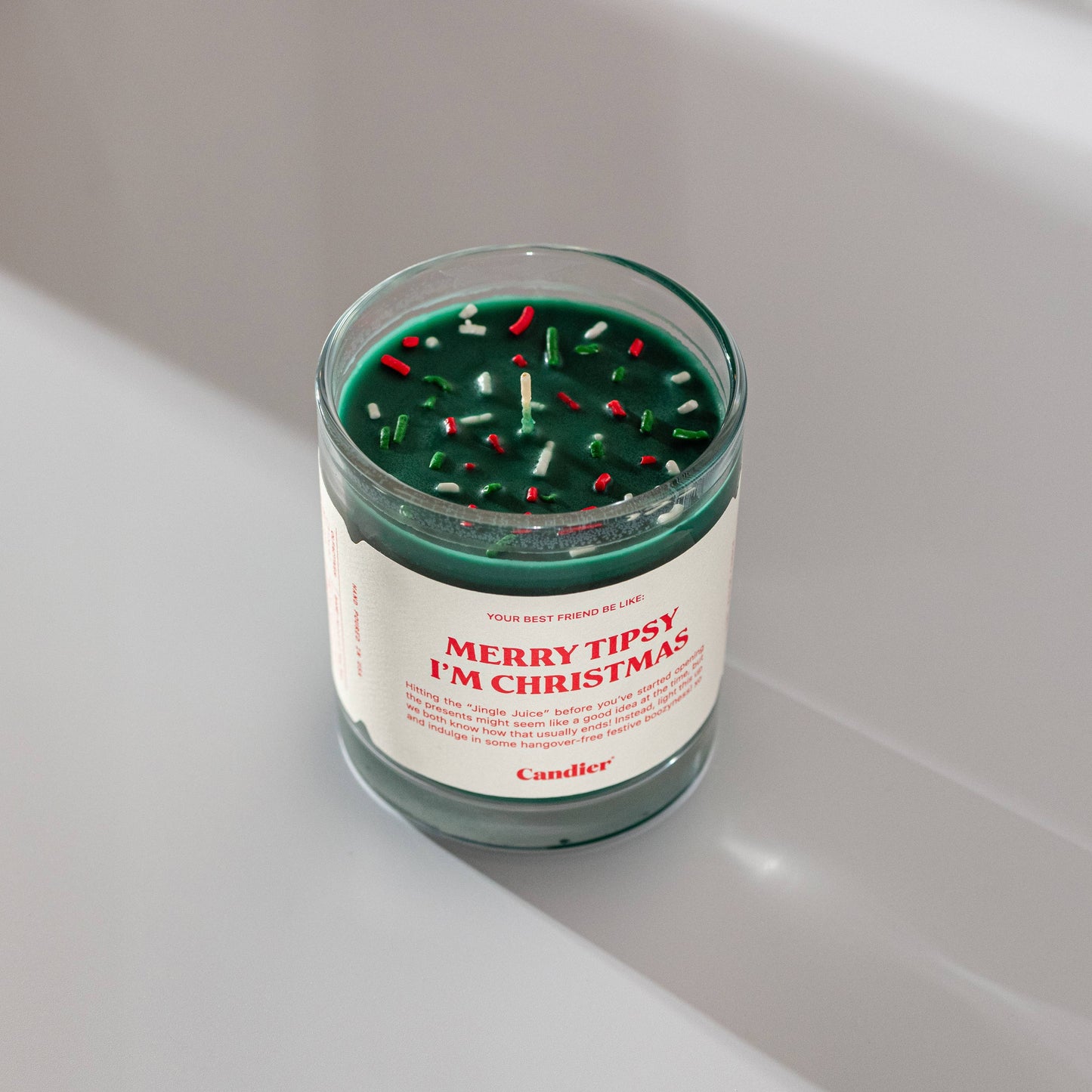 Soy Candle - Merry Tipsy I'm Christmas Scent