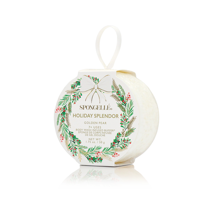 Spongellé Holiday Splendor / Golden Pear  