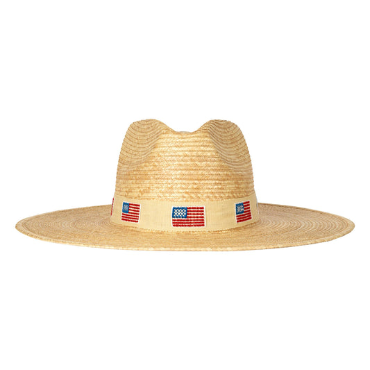 Sun Hat/ America Palm Ivory
