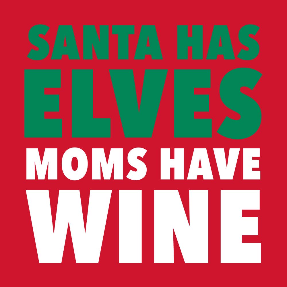 Cocktail Napkins / Moms Have Wine