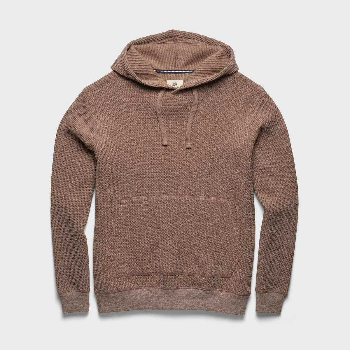 Tops / Ivan Waffle Fleece / Camel Heather