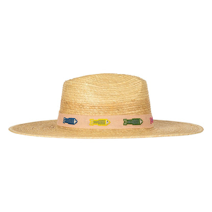 Sun Hat / Colorful Fin Palm