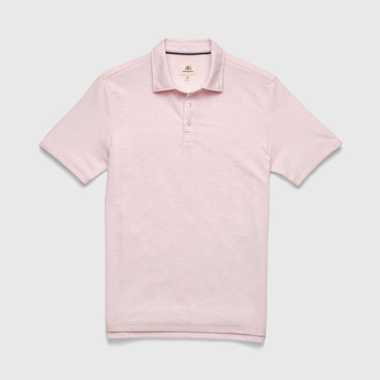 Ryan Pique Polo / Pink Heather