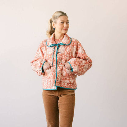 Jackets / Quilted Reversible Floral Stevie