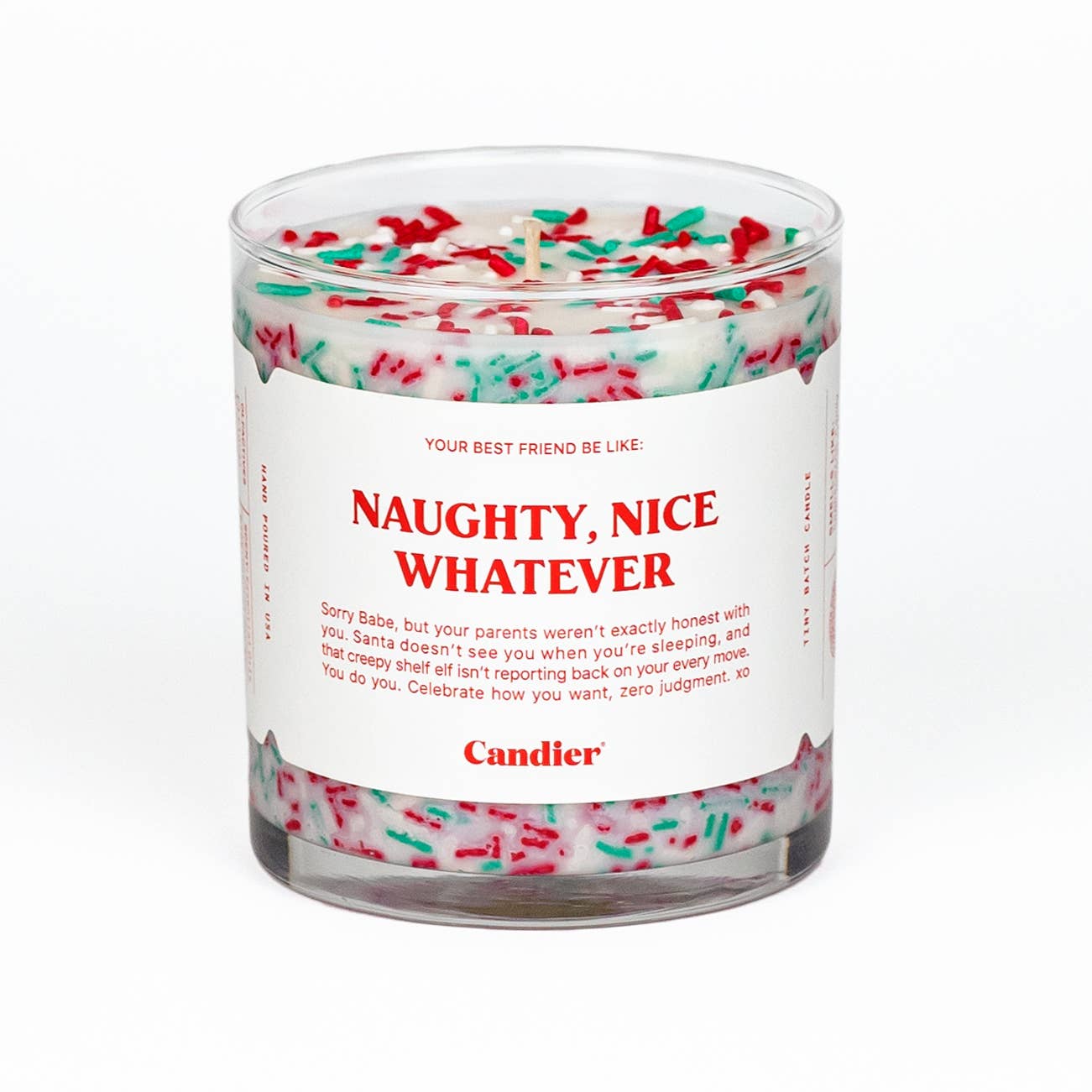 Soy Candle - Naughty, Nice Whatever Scent