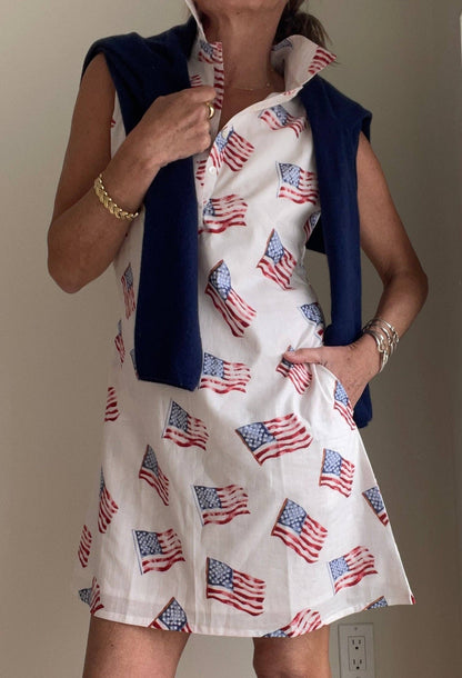 Dresss /  Sconset Sleeveless Flag Dress