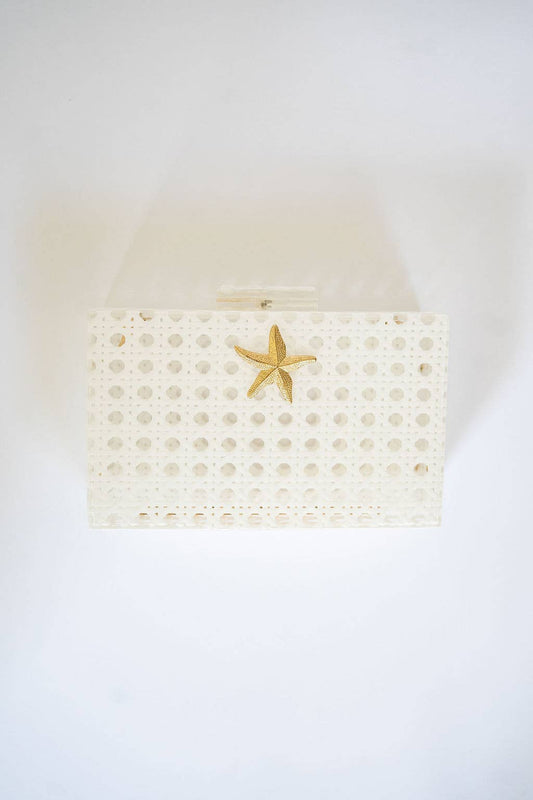 Breakers Clutch / White / Starfish