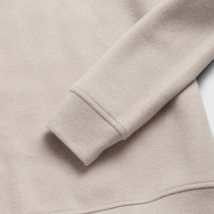 Quarter Zip / Bobby Cashmist Fleece / Taupe Grey Heather