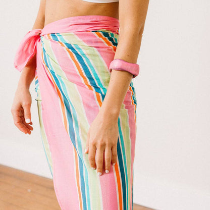 Sarong / Castaway Stripe / One Size