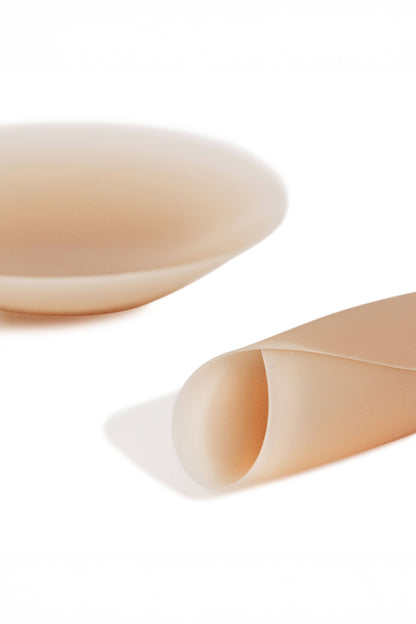 No-Show / Reusable Adhesive Nipple Covers / Buff / 3in.