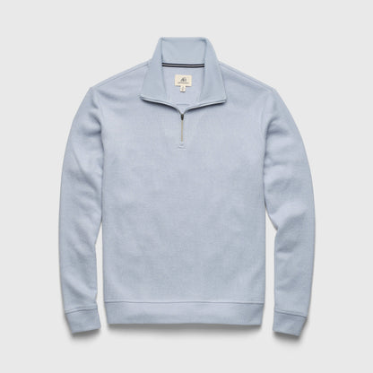 Quarter Zip / Bobby Cashmist Fleece / Light Blue Heather
