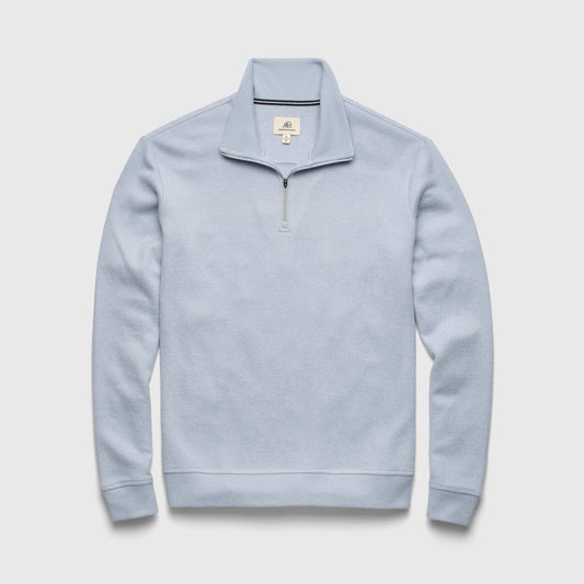 Bobby Cashmist Fleece Quarter Zip / Light Blue Heather