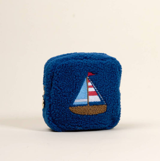 Teddy Pouch / Square Sail Boat