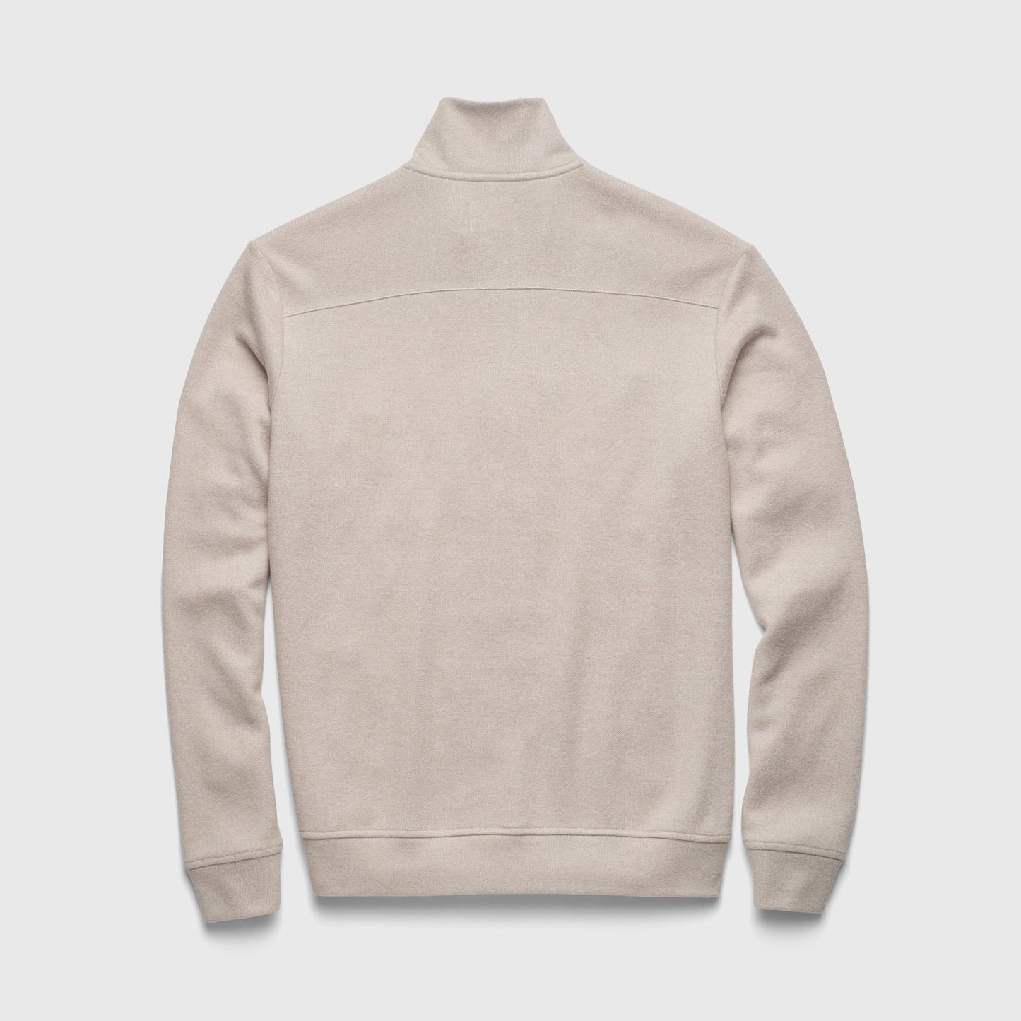 Quarter Zip / Bobby Cashmist Fleece / Taupe Grey Heather