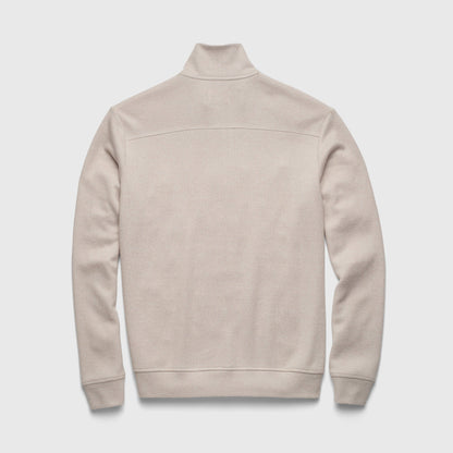 Quarter Zip / Bobby Cashmist Fleece / Taupe Grey Heather