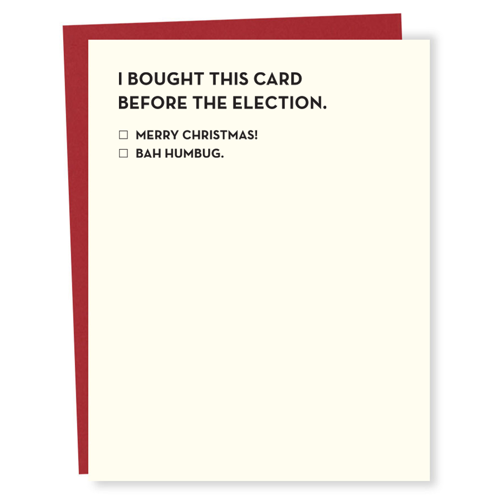 Greeting Card - Election (Christmas)