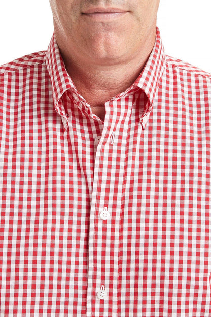 Castaway / The Chase Shirt Wide Gingham / Red