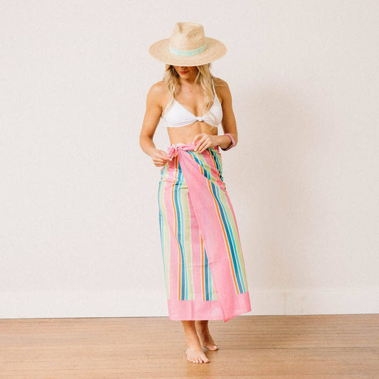 Sarong / Castaway Stripe / One Size