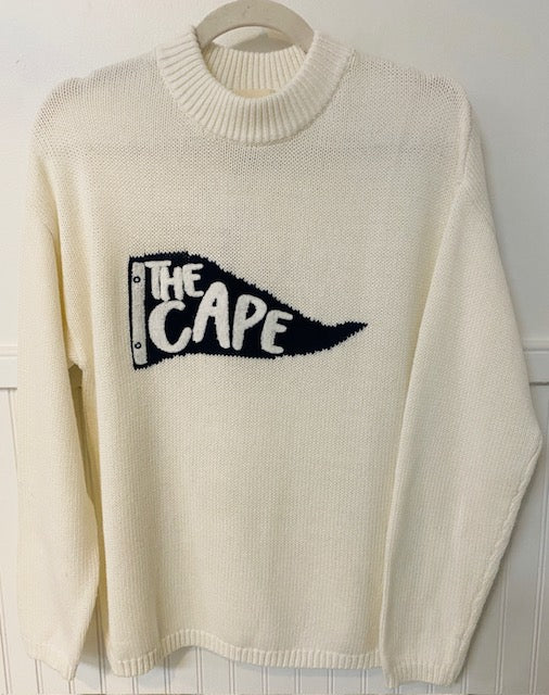 Ellsworth + Ivy Cape Cod Sweater / White