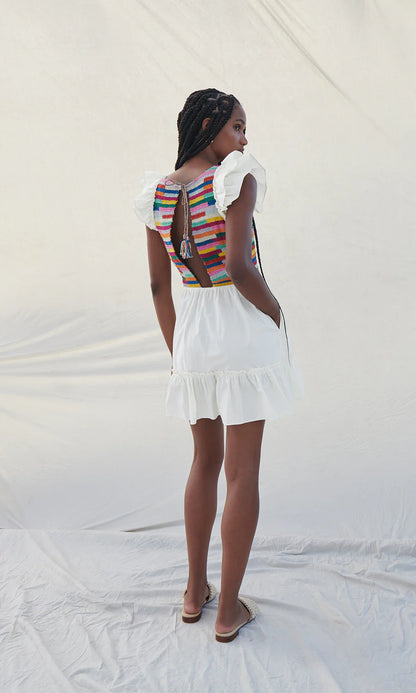 The Leonara Rainbow Crochet Mini