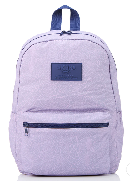 Aloha Python Keep It Light Backpack Amethyst