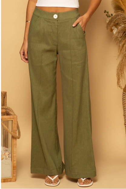 The Trouser Pant - Dark Green