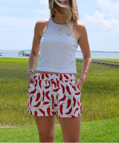 The Red Chili Pepper Shorts