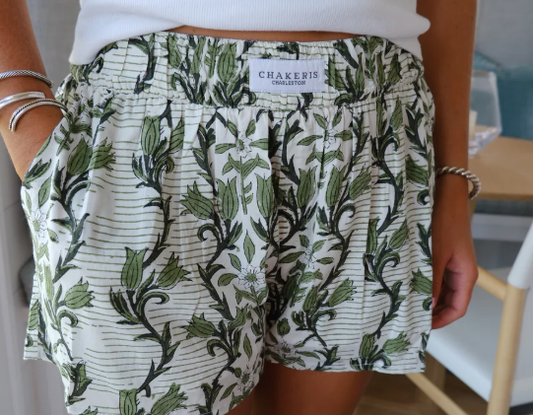 The Green Vines Shorts
