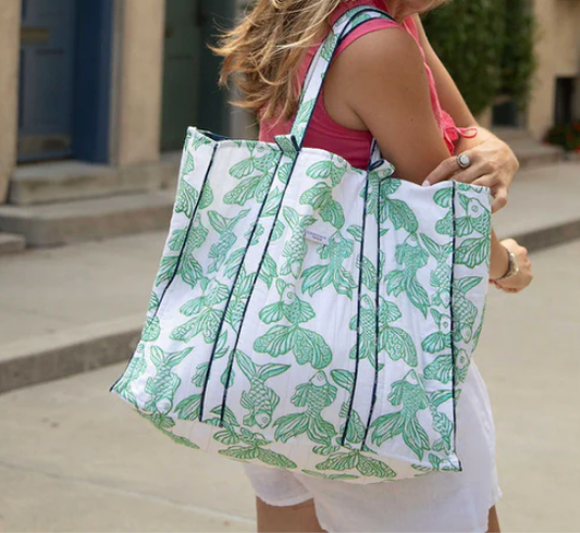 The Green Fish Tote