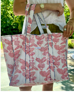 The Pink Fish Tote