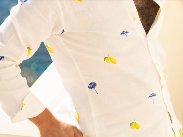 Button Down / The Fontelina Linen Shirt