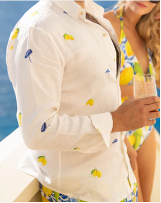 Button Down / The Fontelina Linen Shirt