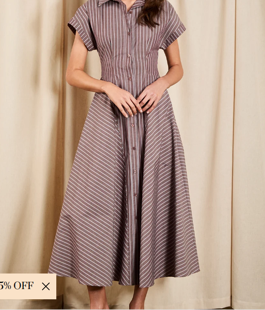 Dresses /  The Jora Shirt Dress / Chesnut