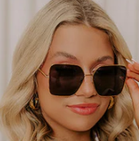 FREYRS Eyewear - Dream Girl Womens Sunglasses Gold/Gold