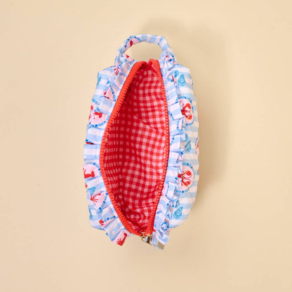 Cosmetic Bag / Essentials Quilted Pouch / Harbor House
