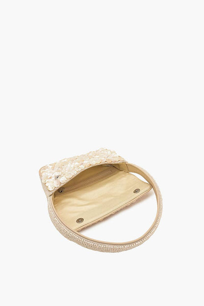 Handbag  /  Rainbow Shell Beaded Shoulder Bag