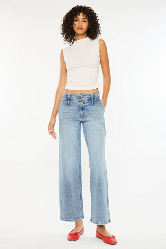 The Bodie Low Slung Baggy Jeans / Medium Wash