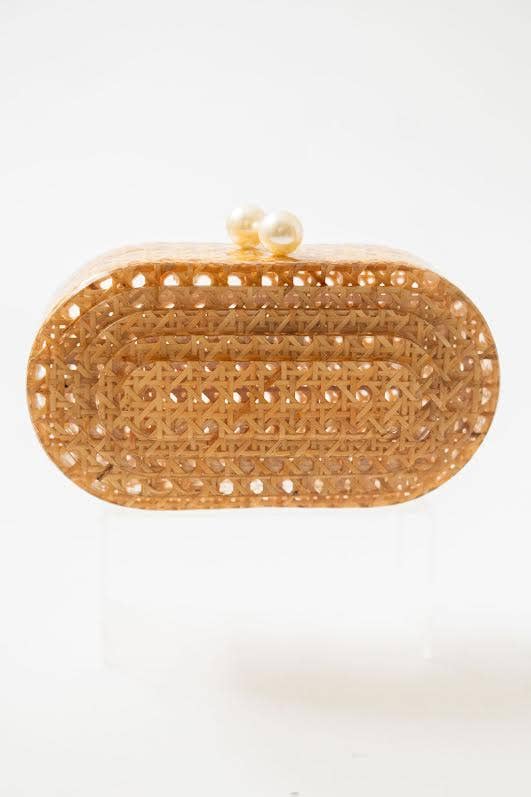 Breakers Box / Oval Clutch / Natural