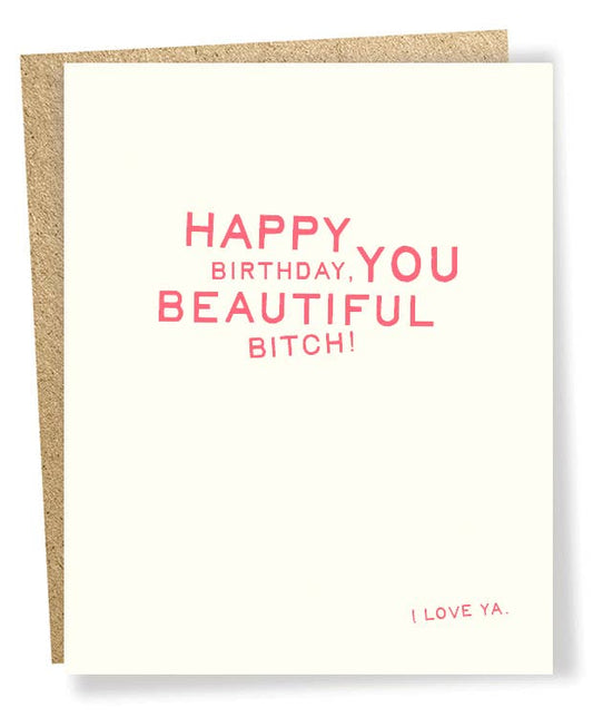Greeting Card - You Beautiful
