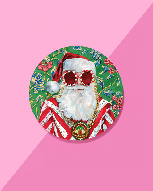 Coasters - Swanky Santa Acrylic Coaster