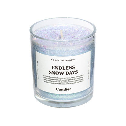 Soy Candle - Endless Snow Day Scent