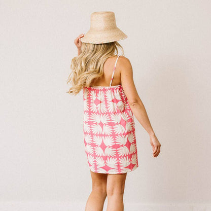 Pink Lemonade Tile Grotto Dress