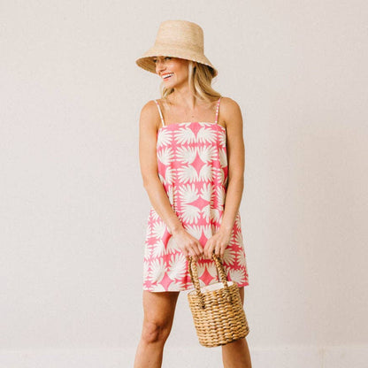 Pink Lemonade Tile Grotto Dress