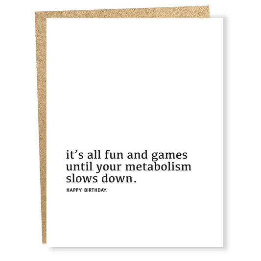 Greeting Card - Birthday Fun and Games