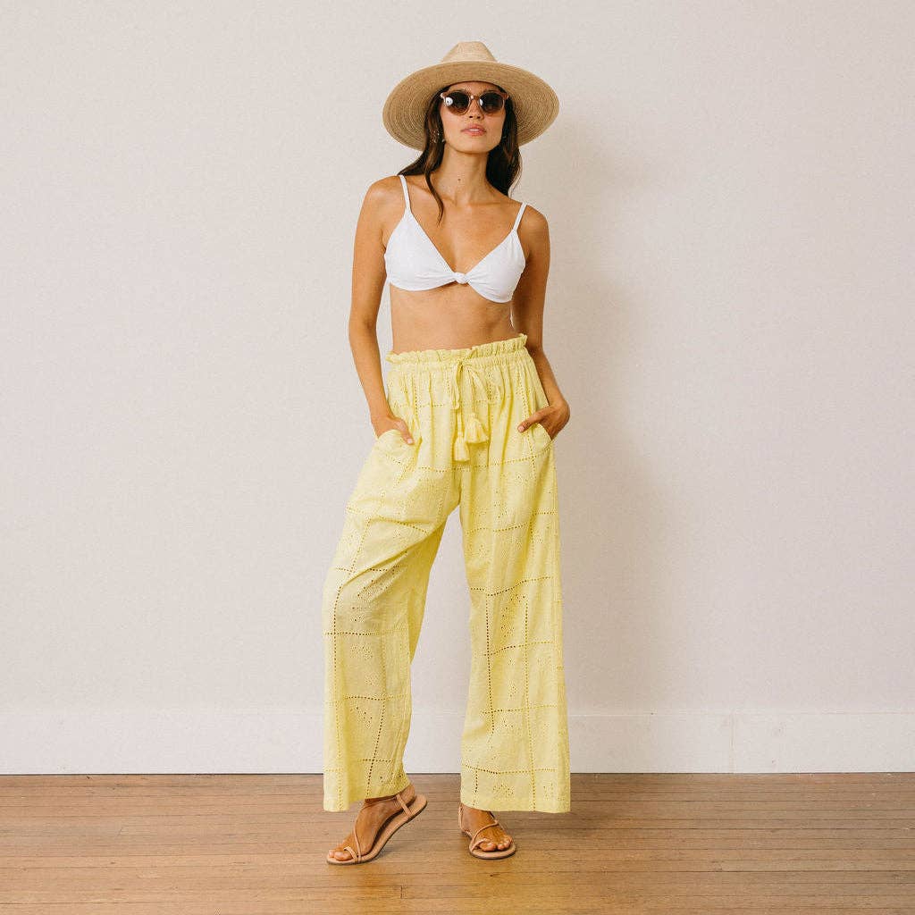 Lemonade Shell Daphne Pant – Hooked On