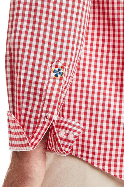 Castaway / The Chase Shirt Wide Gingham / Red