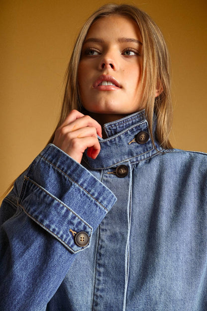 Jackets / Shirt Styled Denim Jacket