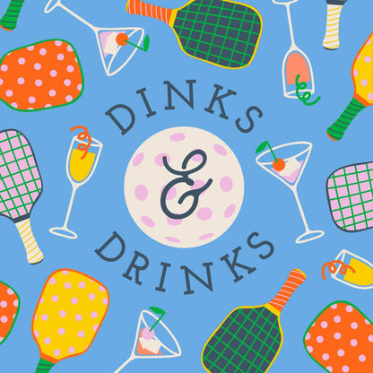 Cocktail Napkins / Dinks and Drinks